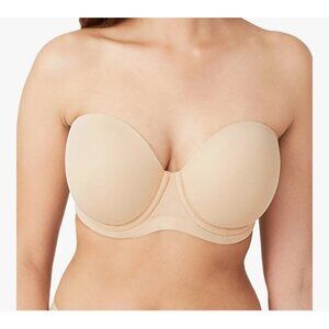 Wacoal Red Carpet Strapless Convertible Bra 854119 Sand 34D NWT